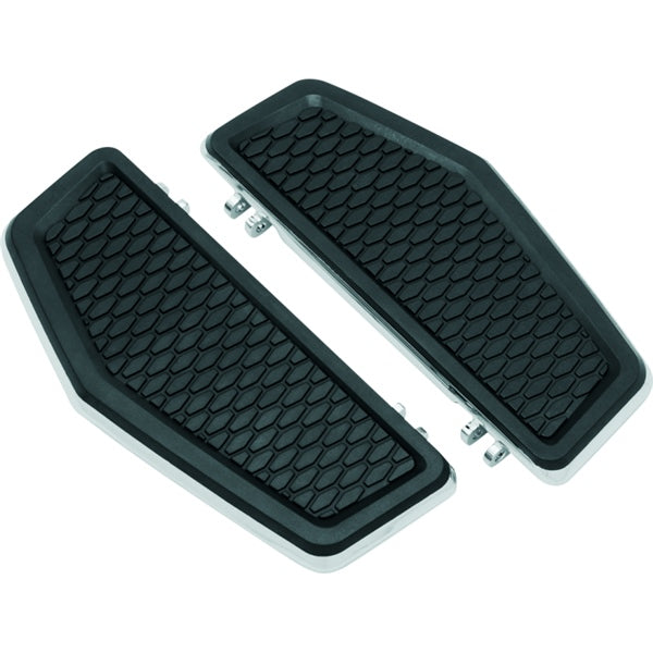 Kuryakyn Hex Driver Floorboard For Harley-Davidson Chrome - Driven Powersports