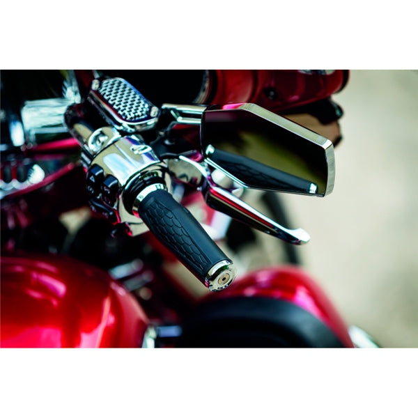 Kuryakyn Hex Grip Thottle-By-Wire Chrome - Driven Powersports