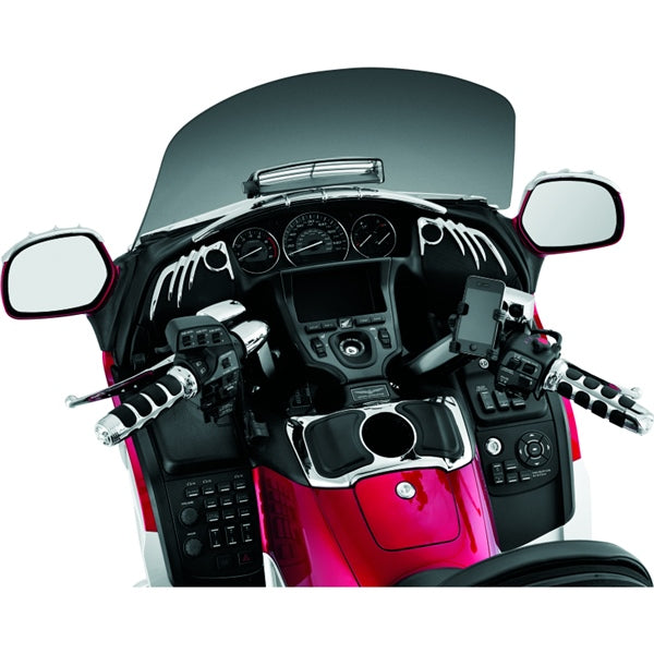 Kuryakyn ISO Grip For Heated Grip For Harley-Davidson / Honda Black - Driven Powersports