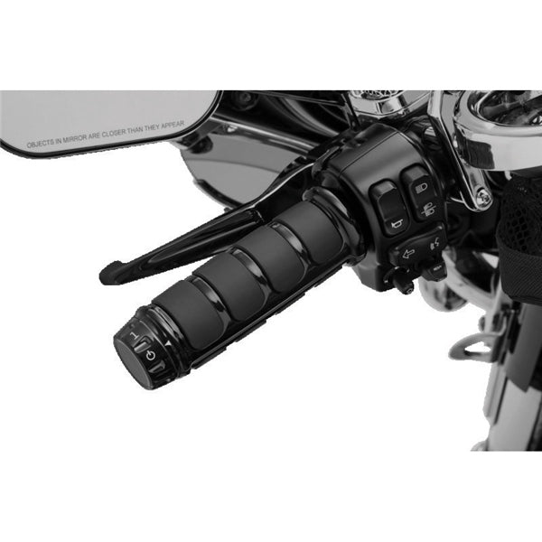 Kuryakyn ISO Grip For Heated Grip For Harley-Davidson Black - Driven Powersports