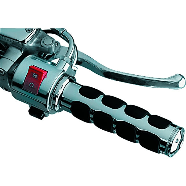 Kuryakyn ISO Grip Metric Chrome - Driven Powersports