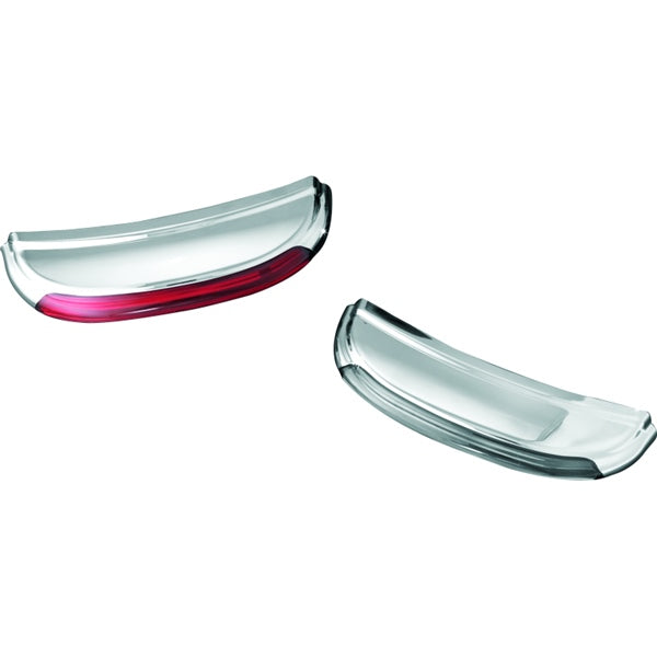 Kuryakyn LED Turn Signal Bar Filler Panel For Harley-Davidson Red - Driven Powersports
