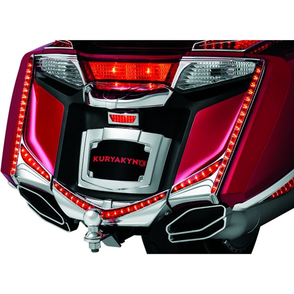 Kuryakyn LED Vertical Rear Light Strips Lens For Honda Red - Driven Powersports