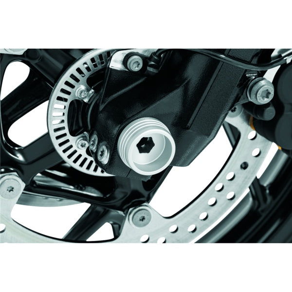 Kuryakyn Lodestar Front Axle Slider For Bmw Silver - Driven Powersports