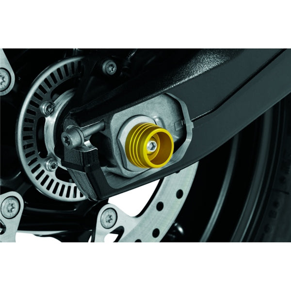 Kuryakyn Lodestar Rear Axle Slider For Bmw Gold - Driven Powersports