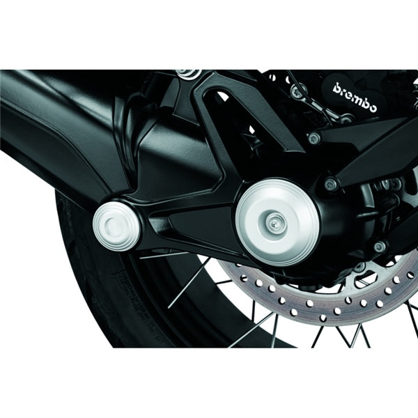 Kuryakyn Lodestar Rear Axle Slider For Bmw Silver - Driven Powersports