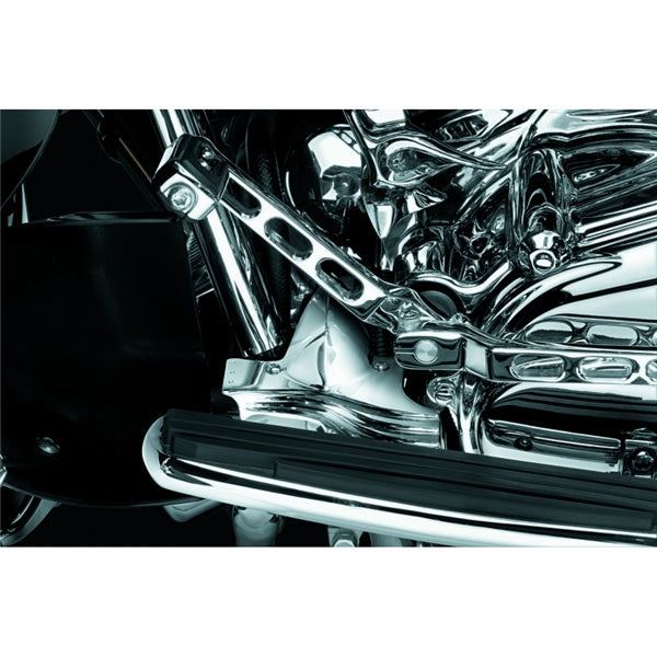 Kuryakyn Lower Front Frame Cover For Harley-Davidson Chrome - Driven Powersports