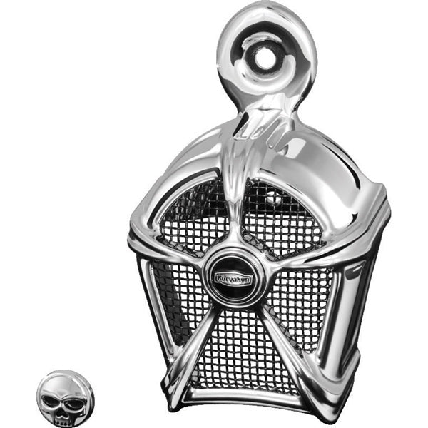 Kuryakyn Mach 2 Horn Cover Chrome/Black - Driven Powersports