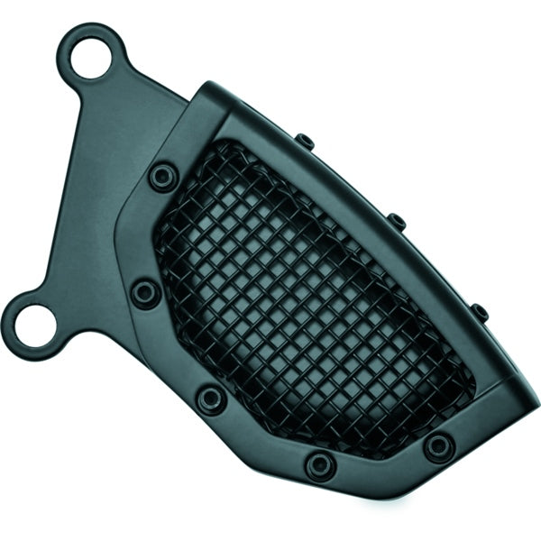Kuryakyn Mesh Front Caliper Cover For Harley-Davidson Steel/Black - Driven Powersports