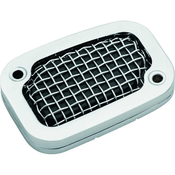 Kuryakyn Mesh Master Cylinder Clutch Cover For Harley-Davidson Chrome - Driven Powersports