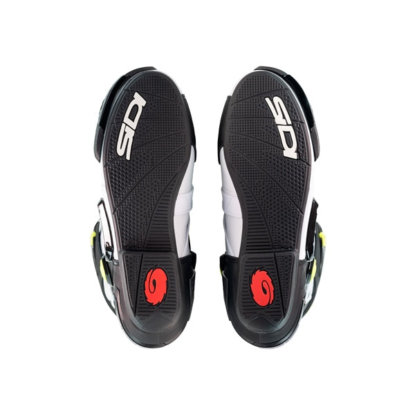 Sidi Rex Boots White/Black/Yellow 40 - Driven Powersports