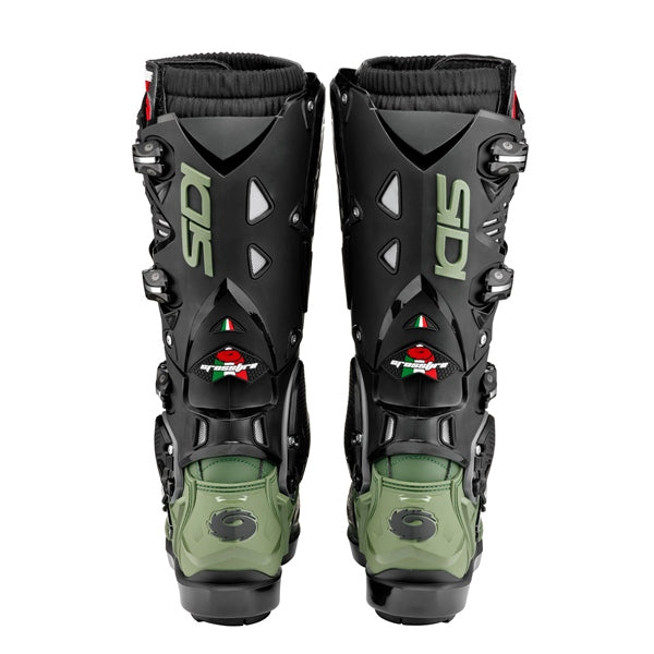 Sidi Crossfire 3 SRS Boots Army/Black 40 - Driven Powersports