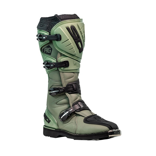 Sidi Agueda Boots Army/Black 43 - Driven Powersports
