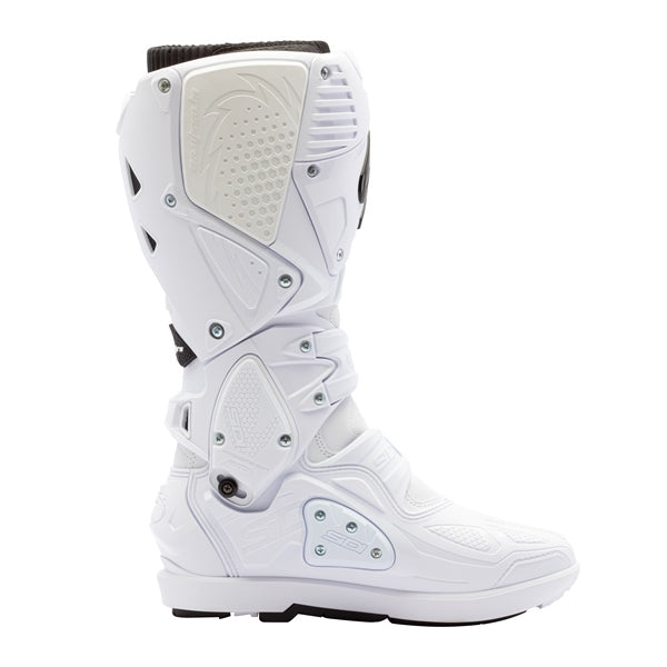 Sidi Crossfire 3 SRS Boots White/Black 44 - Driven Powersports