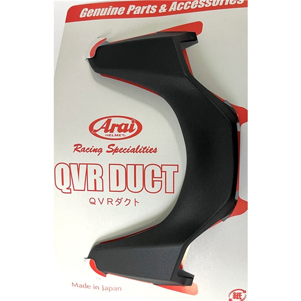 Arai QVR Duct Set Quantum-X/Signet-X Metal Black Frost - Driven Powersports