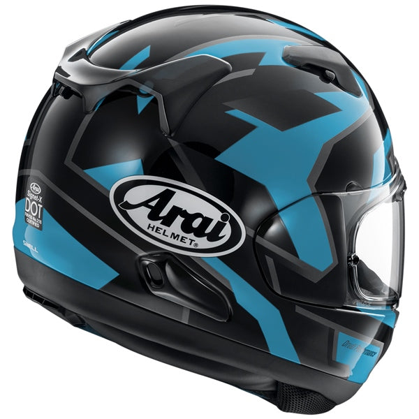 Arai Signet-X Full-Face Helmet Robotik Blue XL - Driven Powersports