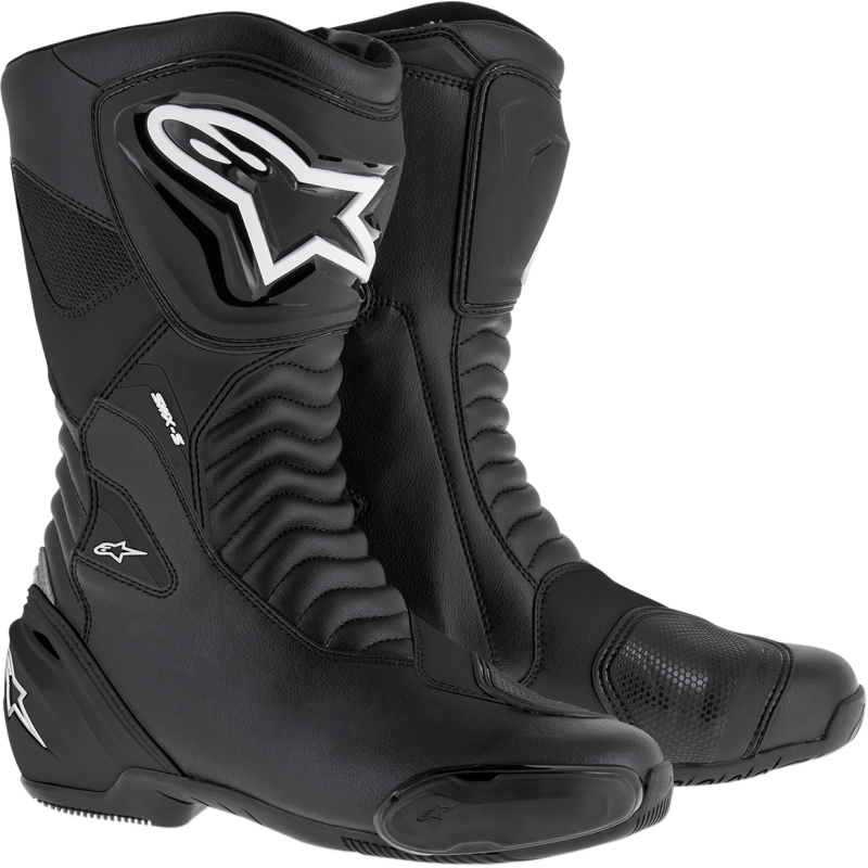 ALPINESTARS BOOT SMX-S Black Front - Driven Powersports