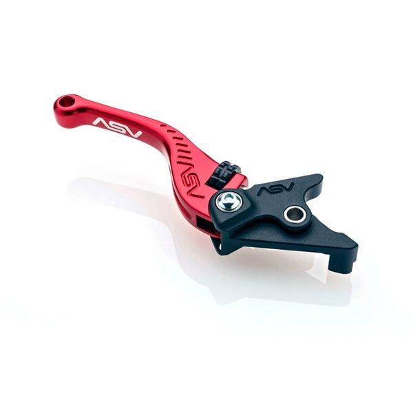 ASV Brake Lever Serie F3 – Road For Moto Guzzi / Yamaha Red - Driven Powersports
