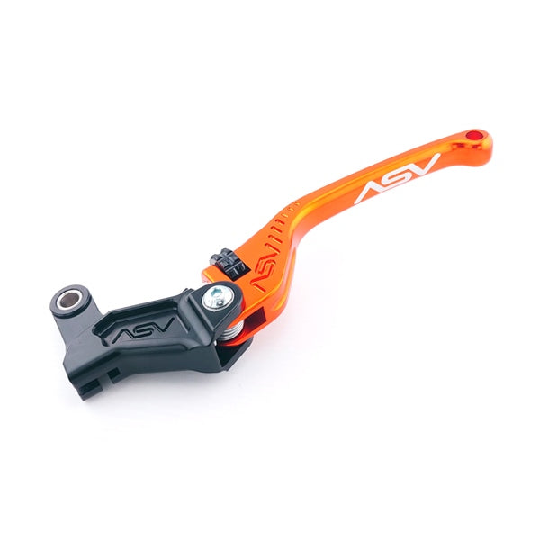 ASV Clutch Lever Serie F3 – Road For Aprilia / Honda & More Orange - Driven Powersports