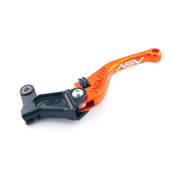 ASV Clutch Lever Serie F3 – Road For Aprilia / Honda & More Orange - Driven Powersports