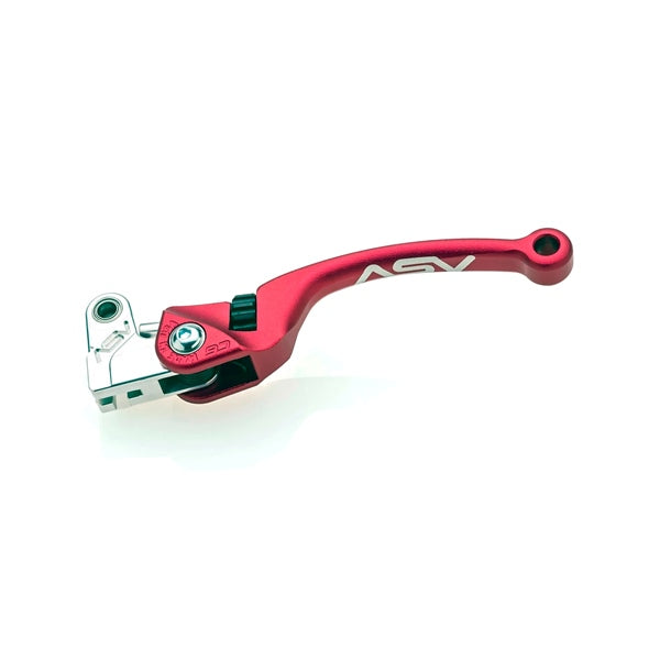 ASV Clutch Lever Serie C6 – Off-Road For Yamaha YZ450F 6.5" Red - Driven Powersports