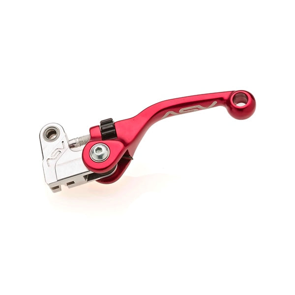 ASV F4 Series Off-Road Clutch Lever For Yamaha YZ450F 5" Red - Driven Powersports