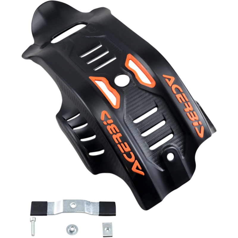 ACERBIS SKIDPLATE KTM BK/OG16 (2733465229) Front - Driven Powersports