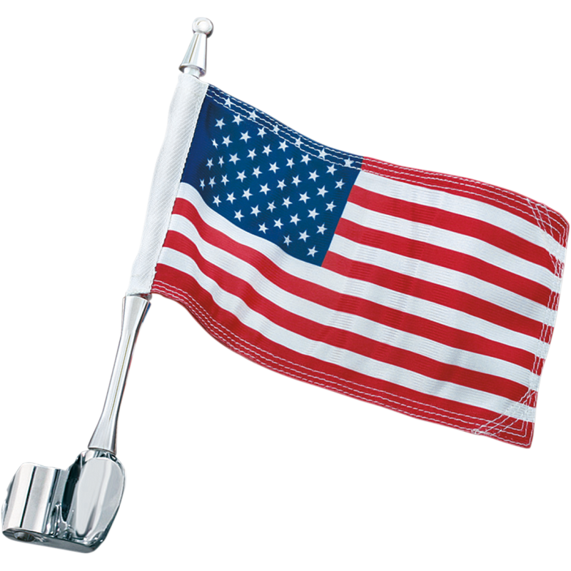 KURYAKYN GL1800 01-16 ANTENNA FLAG MOUNT/W/ FLAG PN 4233 Front - Driven Powersports