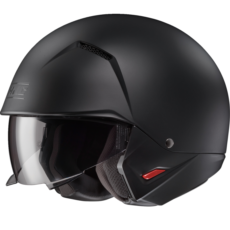 HJC I20 Semi Flat Black Front - Driven Powersports