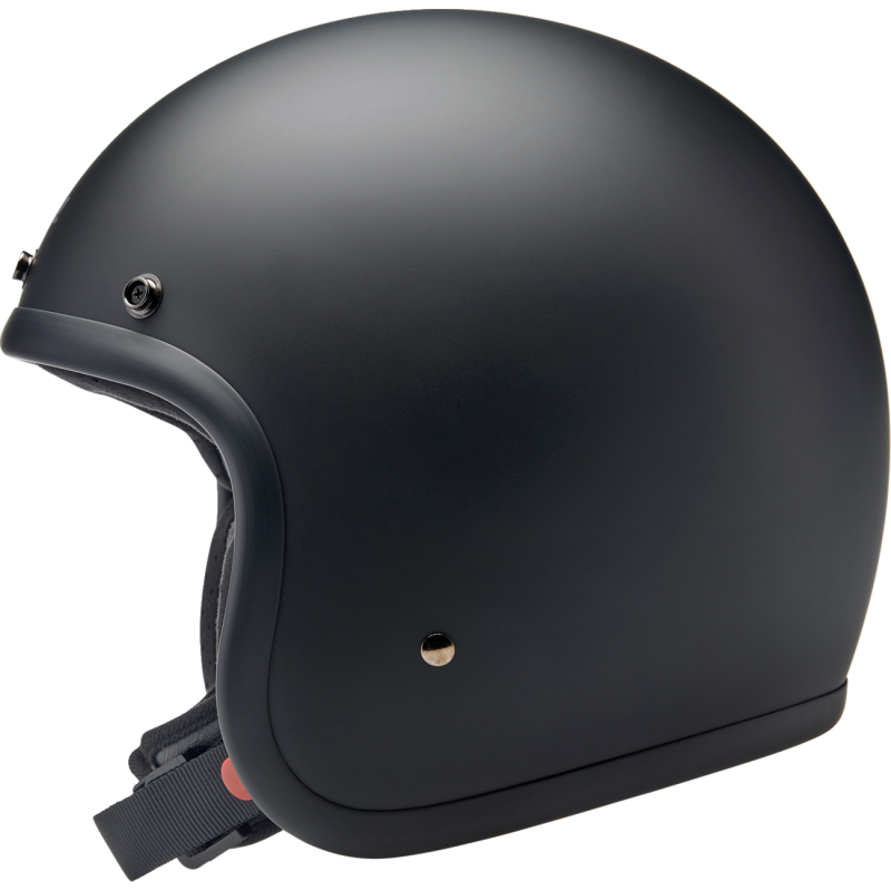 BILTWELL HELMET BONANZA Flat Black Other - Driven Powersports
