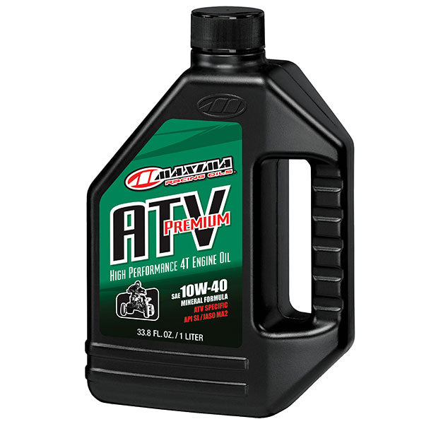 MAXIMA RACING OILS ATV PREMIUM 4T 10W40 EA Of 12 (33901-1) - Driven Powersports