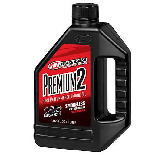 MAXIMA RACING OILS PREMIUM 2 SMOKELESS INJECTOR/PREMIX EA Of 12 (21901-1) - Driven Powersports