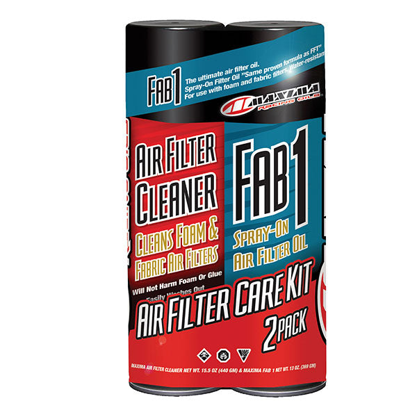 MAXIMA RACING OILS AIR FILTER MAINTENANCE COMBO KIT 2PK PK Of 6 (70-799202-1) - Driven Powersports