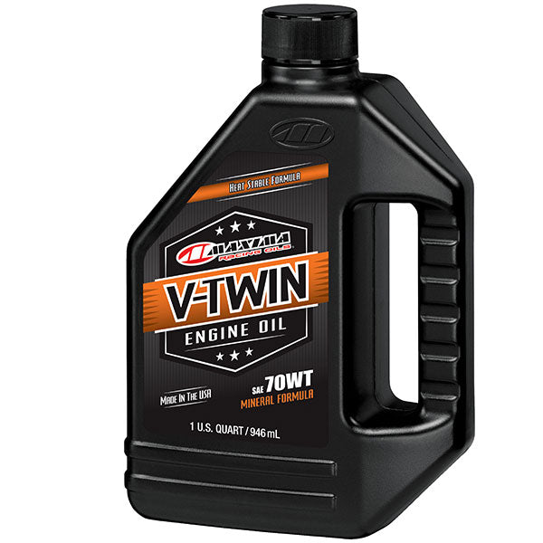 MAXIMA RACING OILS V-TWIN MINERAL 70WT 32 OZ EA Of 12 (30-09901-1) - Driven Powersports