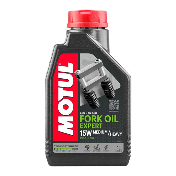 Motul FORK OIL EXPERT MEDIUM / HEAVY 15W (114436) - Driven Powersports