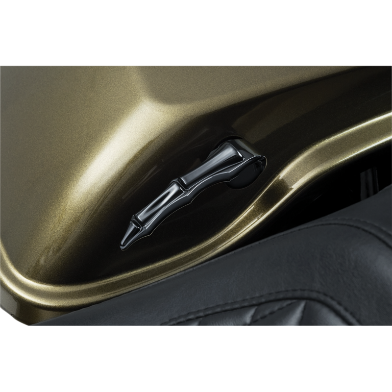 KURYAKYN LEVER S-BAG ZOMBIE PN 5191 Black Application Shot - Driven Powersports