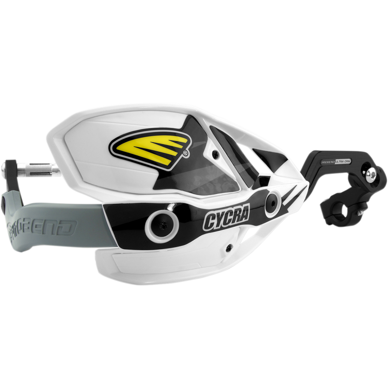 CYCRA GUARD HAND OS ULT White/White 3/4 Front - Driven Powersports
