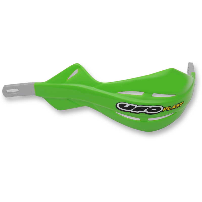UFO ALU HANDGUARDS FOR 7/8 BARS KX Green 3/4 Front - Driven Powersports