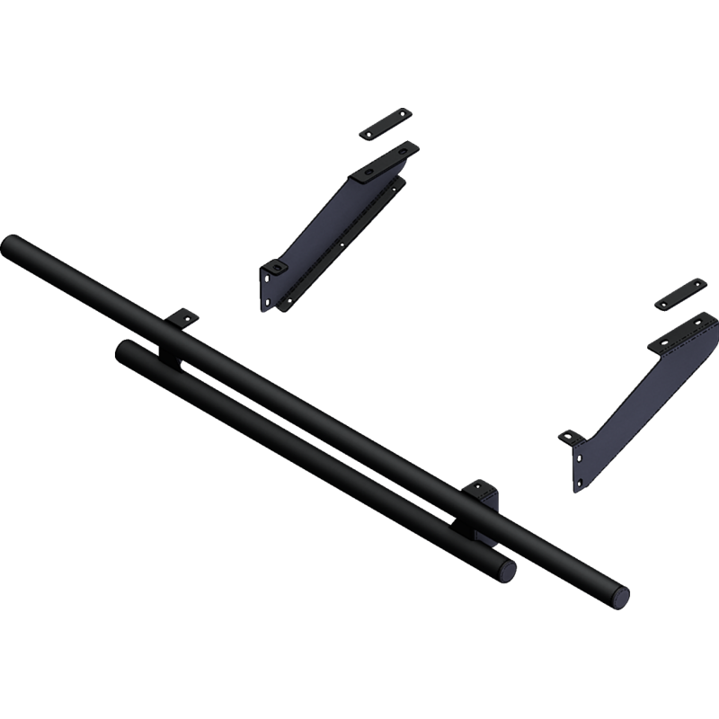 KFI PRODUCTS REAR BUMPER - - CAN-AM Black Front - Driven Powersports