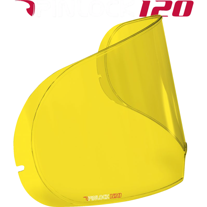 6D HELMETS LENS ATS1 PINLOCK Dark Yellow Right Side - Driven Powersports