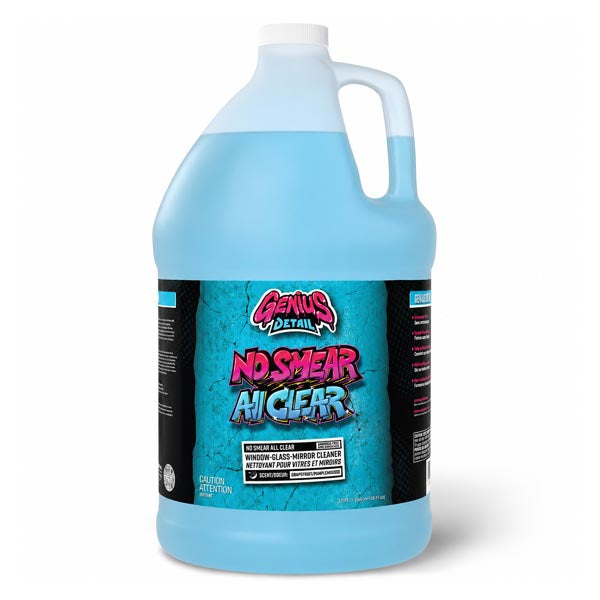 GENIUS DETAIL No Smear All Clear Window-Glass-Mirror Cleaner 4L - Driven Powersports