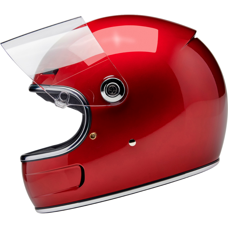 BILTWELL HELMET GRINGO SV Red Left Side - Driven Powersports
