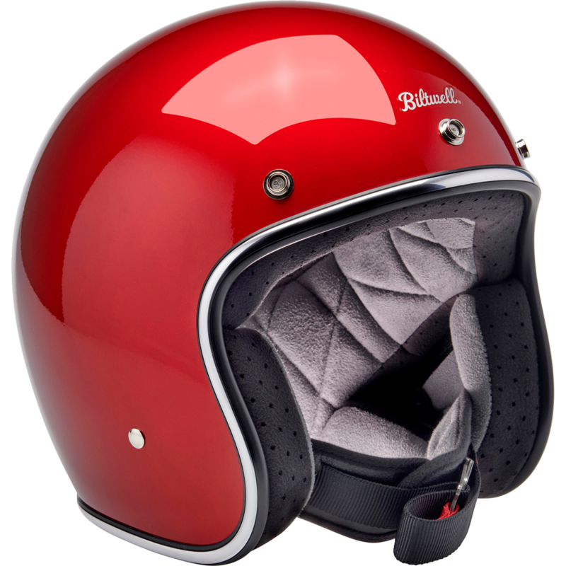 BILTWELL HELMET BONANZA Red Front - Driven Powersports