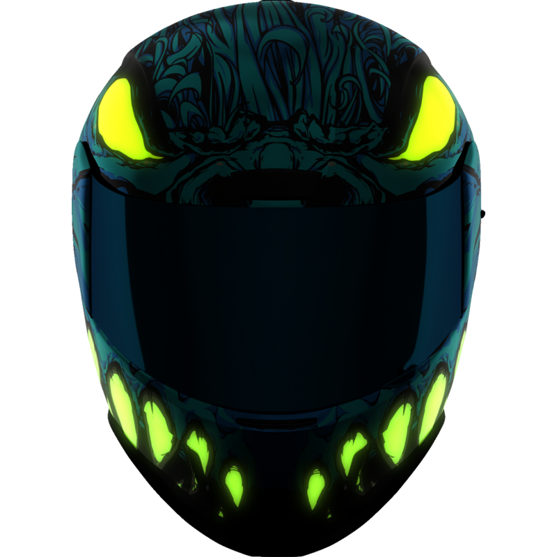 ICON HELMET AIRFORM MIPS MANIK'RR Light Blue Front - Driven Powersports