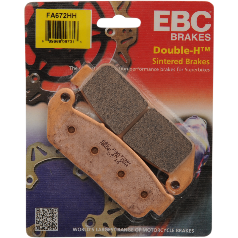 EBC BRAKE PAD SINT FA672HH Front - Driven Powersports