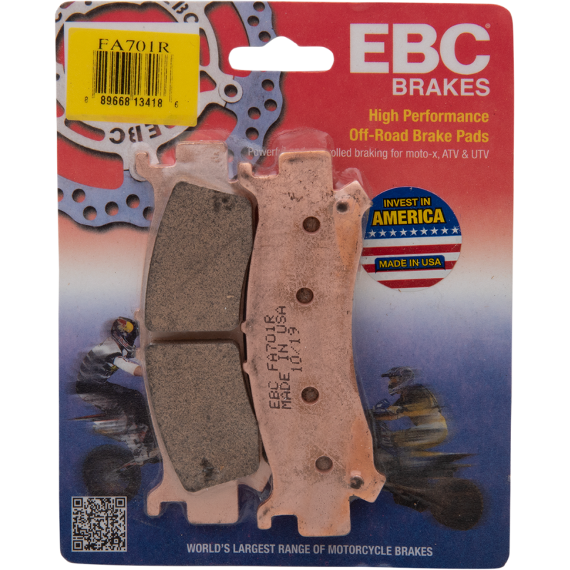 EBC BRAKE PAD EBC FA/701R Front - Driven Powersports