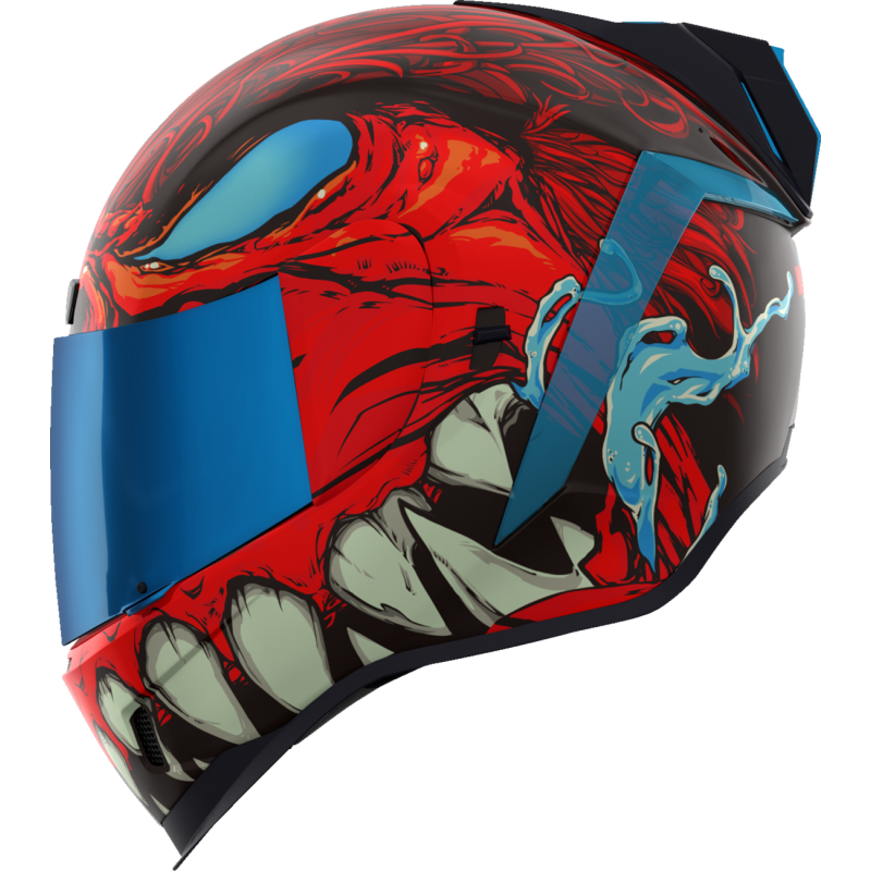 ICON HELMET AIRFORM MIPS MANIK'RR Red Left Side - Driven Powersports