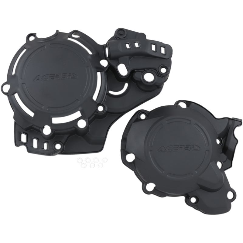 ACERBIS COVER X-PWR KIT K/H (2645510001) Black 16 Front - Driven Powersports