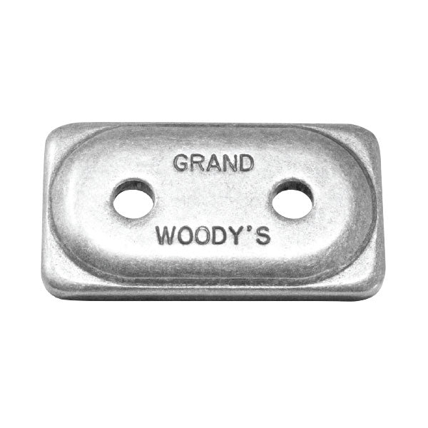 WOODY'S GRAND DIGGER DOUBLE BACKER SUPPORT PLATES Aluminum 250 Package 5/16" - Driven Powersports
