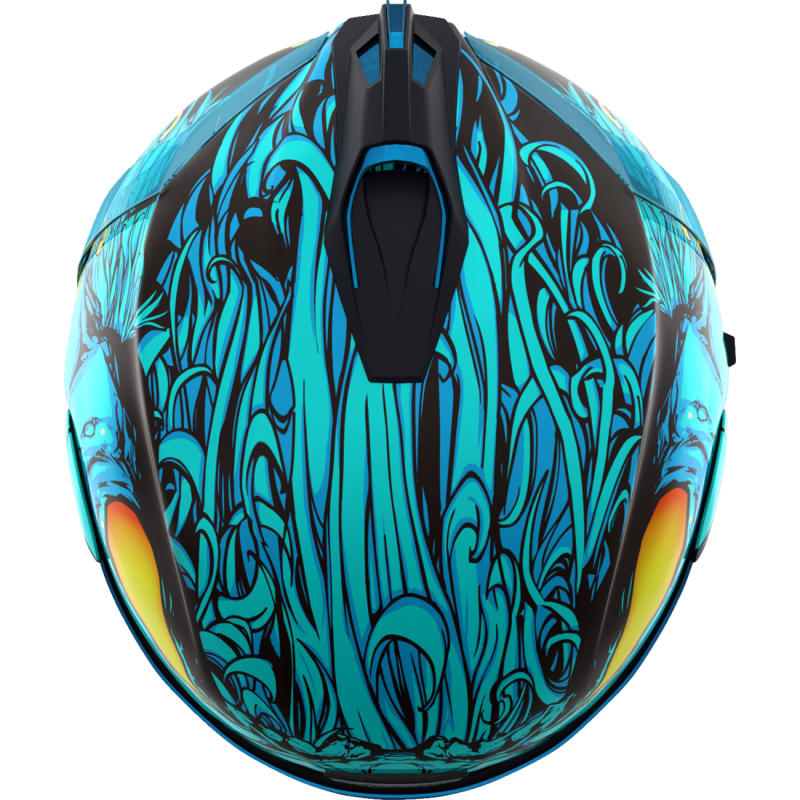 ICON HELMET AIRFORM MIPS MANIK'RR Light Blue Top - Driven Powersports